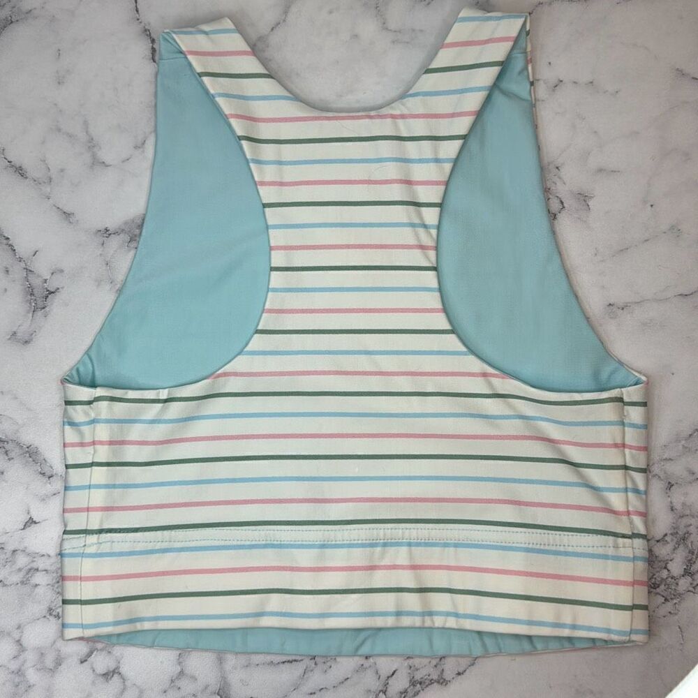 Addison Bay Stripe Logan Bra XS - Picture 2 of 3